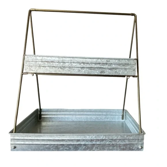 Better Homes And Gardens Galvanized Metal Tray - Picture 3 of 9